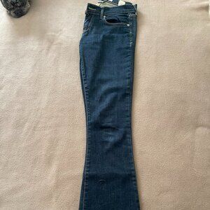 Vintage Y2K Abercrombie & Fitch Madison Perfect Stretch Flared Jeans 26/35 Dark
